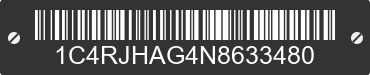 2022 JEEP Grand Cherokee 1C4RJHAG4N8633480 VIN decoded