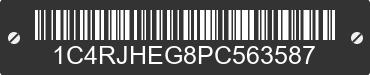 2023 JEEP Grand Cherokee 1C4RJHEG8PC563587 VIN decoded