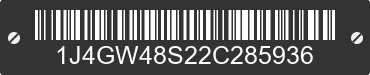 2002 JEEP Grand Cherokee 1J4GW48S22C285936 VIN decoded