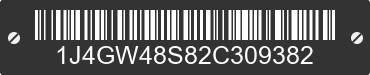 2002 JEEP Grand Cherokee 1J4GW48S82C309382 VIN decoded