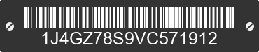 1997 JEEP Grand Cherokee 1J4GZ78S9VC571912 VIN decoded