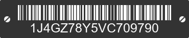 1997 JEEP Grand Cherokee 1J4GZ78Y5VC709790 VIN decoded