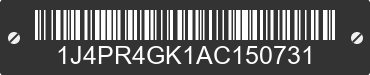 2010 JEEP Grand Cherokee 1J4PR4GK1AC150731 VIN decoded