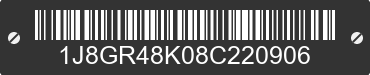 2008 JEEP Grand Cherokee 1J8GR48K08C220906 VIN decoded