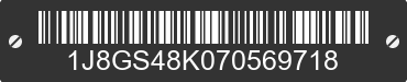 2007 JEEP Grand Cherokee 1J8GS48K070569718 VIN decoded