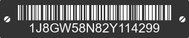 2002 JEEP Grand Cherokee 1J8GW58N82Y114299 VIN decoded