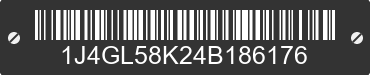 2004 JEEP Liberty 1J4GL58K24B186176 VIN decoded