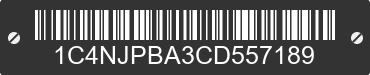 2012 JEEP Patriot 1C4NJPBA3CD557189 VIN decoded