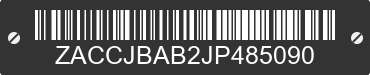2018 JEEP Renegade ZACCJBAB2JP485090 VIN decoded