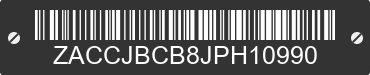 2018 JEEP Renegade ZACCJBCB8JPH10990 VIN decoded