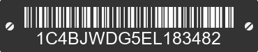 2014 JEEP Wrangler 1C4BJWDG5EL183482 VIN decoded