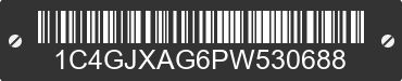 2023 JEEP Wrangler 1C4GJXAG6PW530688 VIN decoded