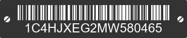 2021 JEEP Wrangler 1C4HJXEG2MW580465 VIN decoded