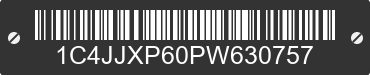 2023 JEEP Wrangler 1C4JJXP60PW630757 VIN decoded