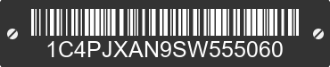 2025 JEEP Wrangler 1C4PJXAN9SW555060 VIN decoded