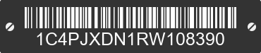 2024 JEEP Wrangler 1C4PJXDN1RW108390 VIN decoded