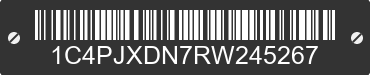 2024 JEEP Wrangler 1C4PJXDN7RW245267 VIN decoded