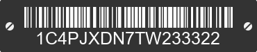 2026 JEEP Wrangler 1C4PJXDN7TW233322 VIN decoded
