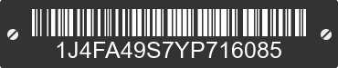 2000 JEEP Wrangler 1J4FA49S7YP716085 VIN decoded