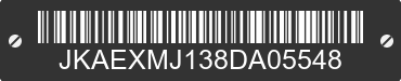 2008 KAWASAKI Ninja 250R JKAEXMJ138DA05548 VIN decoded