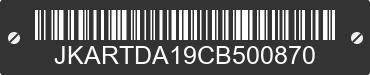 2012 KAWASAKI Teryx4 JKARTDA19CB500870 VIN decoded