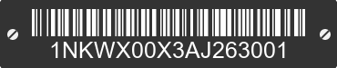 2010 KENWORTH W9 Series 1NKWX00X3AJ263001 VIN decoded