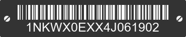2004 KENWORTH W900 1NKWX0EXX4J061902 VIN decoded
