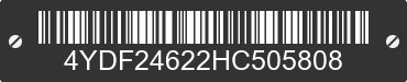 2017 KEYSTONE Keystone 4YDF24622HC505808 VIN decoded
