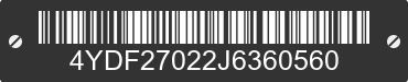 2018 KEYSTONE Keystone 4YDF27022J6360560 VIN decoded
