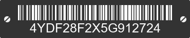 2005 KEYSTONE Keystone 4YDF28F2X5G912724 VIN decoded