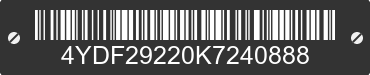 2019 KEYSTONE Keystone 4YDF29220K7240888 VIN decoded