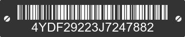 2018 KEYSTONE Keystone 4YDF29223J7247882 VIN decoded