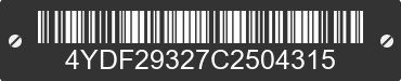 2012 KEYSTONE Keystone 4YDF29327C2504315 VIN decoded