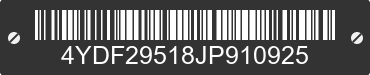 2018 KEYSTONE Keystone 4YDF29518JP910925 VIN decoded