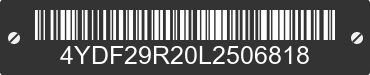 2020 KEYSTONE Keystone 4YDF29R20L2506818 VIN decoded