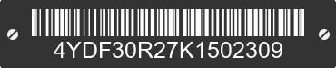 2019 KEYSTONE Keystone 4YDF30R27K1502309 VIN decoded