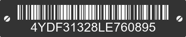 2020 KEYSTONE Keystone 4YDF31328LE760895 VIN decoded