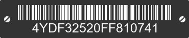 2015 KEYSTONE Keystone 4YDF32520FF810741 VIN decoded