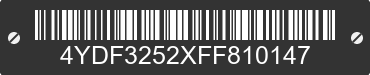 2015 KEYSTONE Keystone 4YDF3252XFF810147 VIN decoded