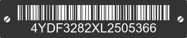 2020 KEYSTONE Keystone 4YDF3282XL2505366 VIN decoded
