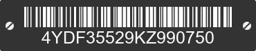 2019 KEYSTONE Keystone 4YDF35529KZ990750 VIN decoded