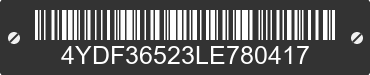 2020 KEYSTONE Keystone 4YDF36523LE780417 VIN decoded