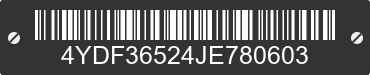 2018 KEYSTONE Keystone 4YDF36524JE780603 VIN decoded