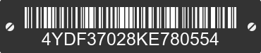 2019 KEYSTONE Keystone 4YDF37028KE780554 VIN decoded