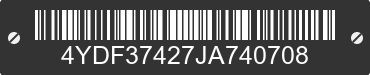 2018 KEYSTONE Keystone 4YDF37427JA740708 VIN decoded