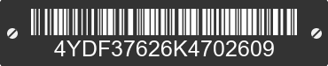 2019 KEYSTONE Keystone 4YDF37626K4702609 VIN decoded