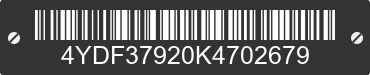 2019 KEYSTONE Keystone 4YDF37920K4702679 VIN decoded
