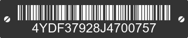 2018 KEYSTONE Keystone 4YDF37928J4700757 VIN decoded