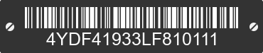 2020 KEYSTONE Keystone 4YDF41933LF810111 VIN decoded
