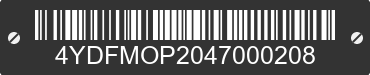 2004 KEYSTONE Keystone 4YDFMOP2047000208 VIN decoded